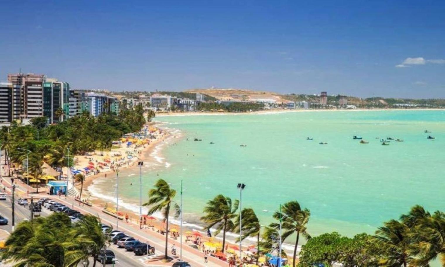 Saint Thomaz A Beira Mar De Jatiuca 4/4 Lägenhet Maceió Exteriör bild